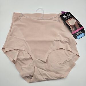 Bali Easy Lite 2 Pack Briefs Panties Underwear Womens Plus Size 2XL Blush Pink